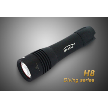 high intensity compressor diving led xm-l t6 led diving torch led